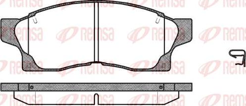 Kawe 0377 00 - Kit de plaquettes de frein, frein à disque cwaw.fr