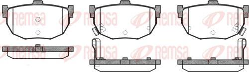 Kawe 0294 12 - Kit de plaquettes de frein, frein à disque cwaw.fr