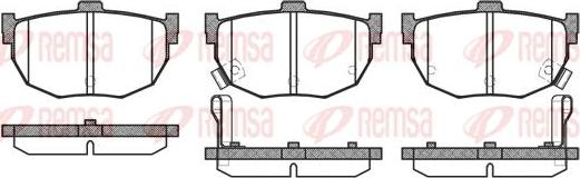 Kawe 0294 32 - Kit de plaquettes de frein, frein à disque cwaw.fr