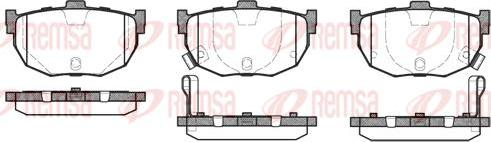 Kawe 0294 22 - Kit de plaquettes de frein, frein à disque cwaw.fr