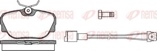 Kawe 0296 02 - Kit de plaquettes de frein, frein à disque cwaw.fr