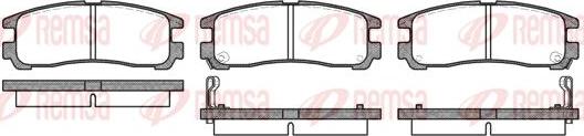 Kawe 0291 02 - Kit de plaquettes de frein, frein à disque cwaw.fr