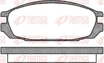 Kawe 0292 00 - Kit de plaquettes de frein, frein à disque cwaw.fr