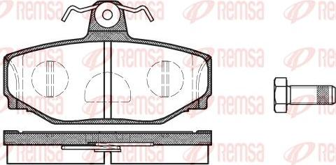 Kawe 0297 10 - Kit de plaquettes de frein, frein à disque cwaw.fr