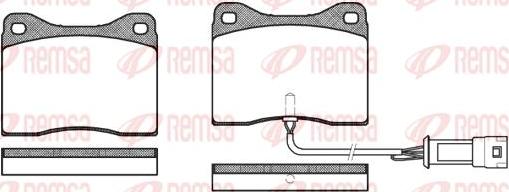 Kawe 0249 02 - Kit de plaquettes de frein, frein à disque cwaw.fr