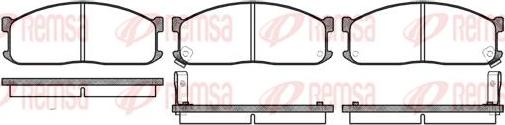 Kawe 0244 02 - Kit de plaquettes de frein, frein à disque cwaw.fr