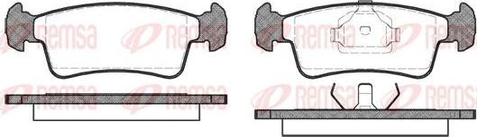 Kawe 0240 00 - Kit de plaquettes de frein, frein à disque cwaw.fr