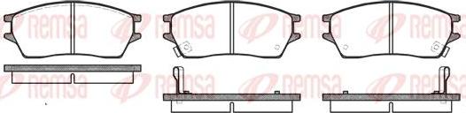 Kawe 0243 02 - Kit de plaquettes de frein, frein à disque cwaw.fr