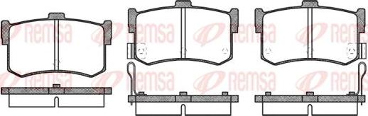 Kawe 0242 02 - Kit de plaquettes de frein, frein à disque cwaw.fr