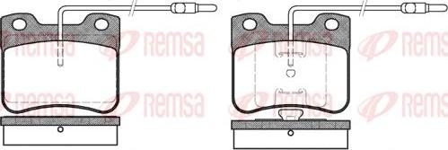 Kawe 0247 04 - Kit de plaquettes de frein, frein à disque cwaw.fr