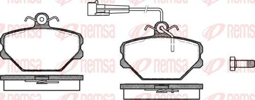 Kawe 0264 02 - Kit de plaquettes de frein, frein à disque cwaw.fr