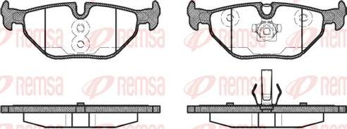 Kawe 0265 40 - Kit de plaquettes de frein, frein à disque cwaw.fr