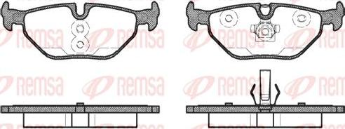 Kawe 0265 41 - Kit de plaquettes de frein, frein à disque cwaw.fr