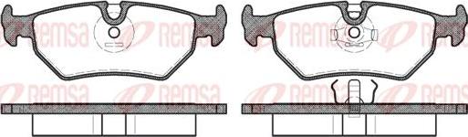 Kawe 0265 10 - Kit de plaquettes de frein, frein à disque cwaw.fr