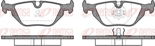 Kawe 0265 30 - Kit de plaquettes de frein, frein à disque cwaw.fr