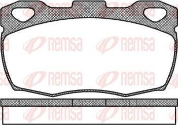 Kawe 0266 00 - Kit de plaquettes de frein, frein à disque cwaw.fr