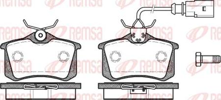 Kawe 0263 51 - Kit de plaquettes de frein, frein à disque cwaw.fr