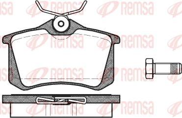 Kawe 0263 01 - Kit de plaquettes de frein, frein à disque cwaw.fr