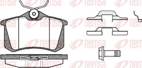 Kawe 0263 16 - Kit de plaquettes de frein, frein à disque cwaw.fr