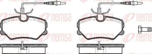 Kawe 0262 12 - Kit de plaquettes de frein, frein à disque cwaw.fr