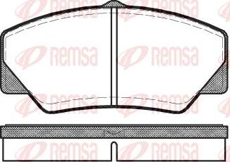 Kawe 0206 00 - Kit de plaquettes de frein, frein à disque cwaw.fr