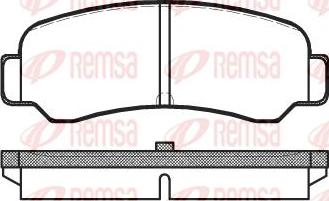 Kawe 0200 00 - Kit de plaquettes de frein, frein à disque cwaw.fr