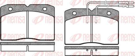 Kawe 0211 04 - Kit de plaquettes de frein, frein à disque cwaw.fr