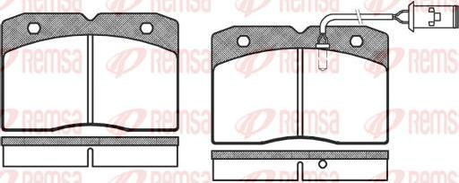 Kawe 0211 22 - Kit de plaquettes de frein, frein à disque cwaw.fr