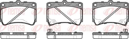 Kawe 0212 42 - Kit de plaquettes de frein, frein à disque cwaw.fr