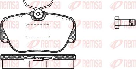 Kawe 0284 00 - Kit de plaquettes de frein, frein à disque cwaw.fr