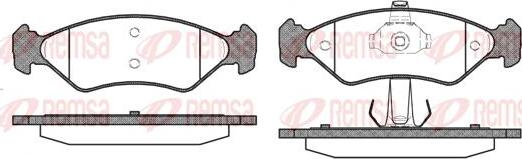 Kawe 0285 30 - Kit de plaquettes de frein, frein à disque cwaw.fr