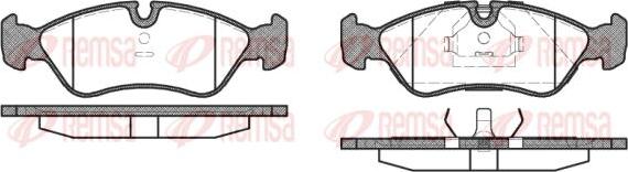 Kawe 0286 10 - Kit de plaquettes de frein, frein à disque cwaw.fr