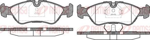 Kawe 0286 30 - Kit de plaquettes de frein, frein à disque cwaw.fr