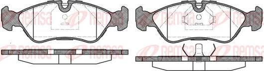 Kawe 0286 20 - Kit de plaquettes de frein, frein à disque cwaw.fr