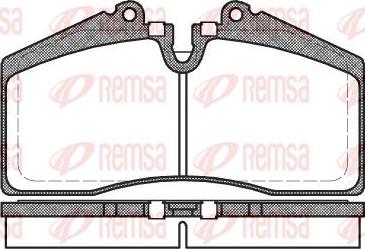 Kawe 0288 00 - Kit de plaquettes de frein, frein à disque cwaw.fr