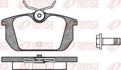 Kawe 0231 00 - Kit de plaquettes de frein, frein à disque cwaw.fr