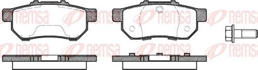 Kawe 0233 20 - Kit de plaquettes de frein, frein à disque cwaw.fr