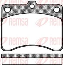 Kawe 0232 00 - Kit de plaquettes de frein, frein à disque cwaw.fr