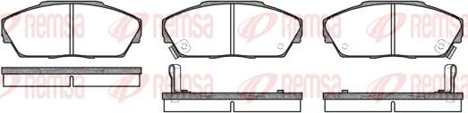 Kawe 0237 02 - Kit de plaquettes de frein, frein à disque cwaw.fr