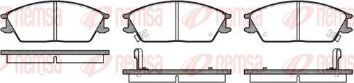 Kawe 0224 02 - Kit de plaquettes de frein, frein à disque cwaw.fr