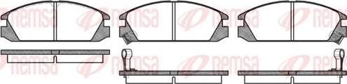 Kawe 0228 02 - Kit de plaquettes de frein, frein à disque cwaw.fr