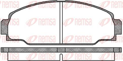 Kawe 0274 00 - Kit de plaquettes de frein, frein à disque cwaw.fr