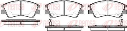 Kawe 0275 02 - Kit de plaquettes de frein, frein à disque cwaw.fr