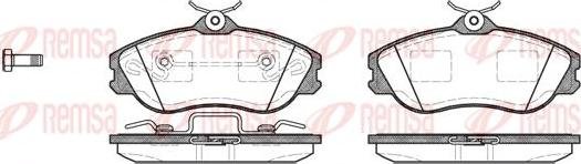 Kawe 0276 20 - Kit de plaquettes de frein, frein à disque cwaw.fr