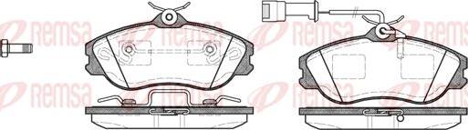 Kawe 0276 22 - Kit de plaquettes de frein, frein à disque cwaw.fr