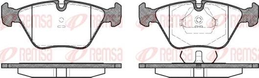 Kawe 0270 40 - Kit de plaquettes de frein, frein à disque cwaw.fr