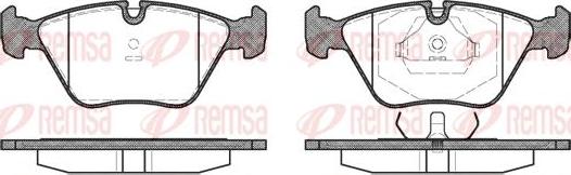 Kawe 0270 00 - Kit de plaquettes de frein, frein à disque cwaw.fr