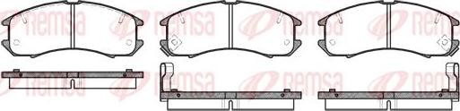 Kawe 0273 02 - Kit de plaquettes de frein, frein à disque cwaw.fr