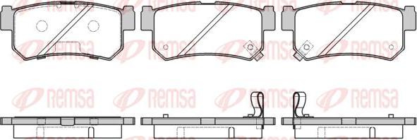 Kawe 0746 42 - Kit de plaquettes de frein, frein à disque cwaw.fr