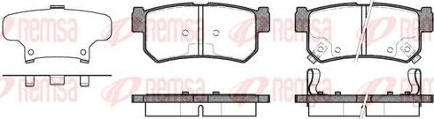 Kawe 0746 62 - Kit de plaquettes de frein, frein à disque cwaw.fr